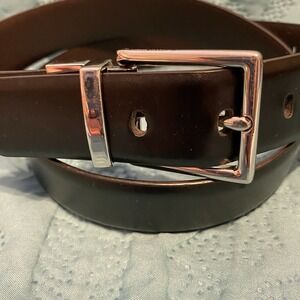 Calvin Klein | Accessories | Calvin Klein Mens Plain Leather Belt Long  Reversible Logo Black 402353 010 | Poshmark